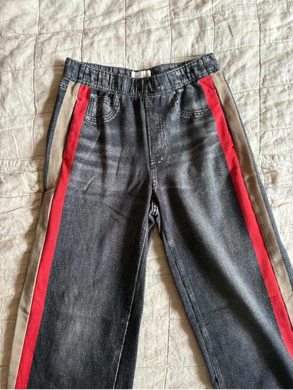 Rag & Bone Miramar Sport Stripe Track Pants Cotton Terry - Picture 9 of 12